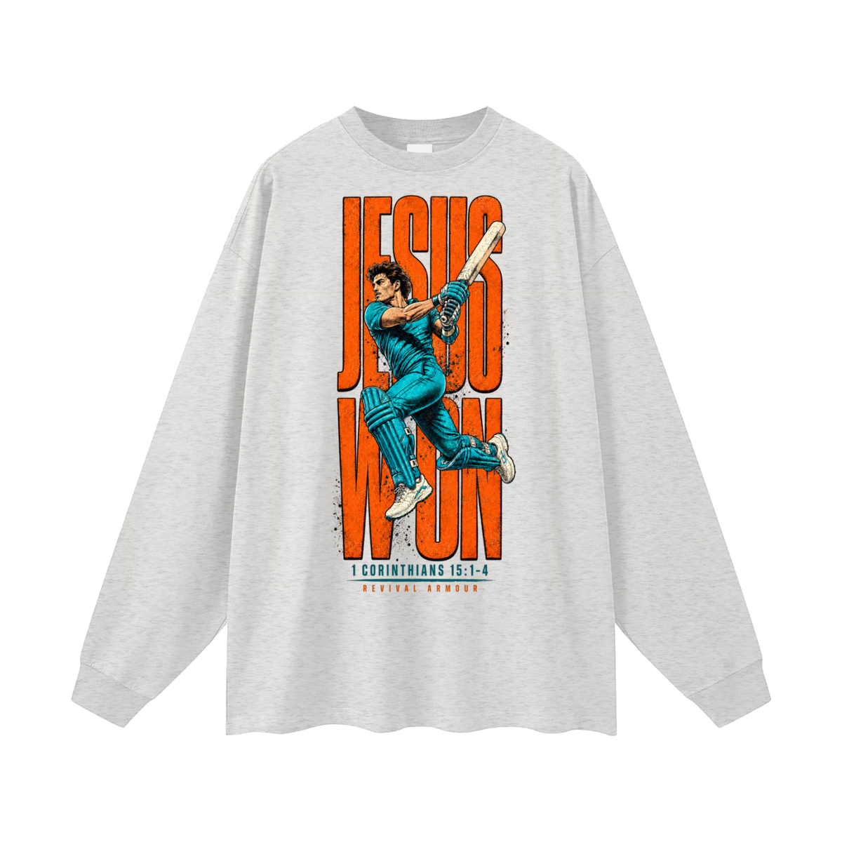 Jesus Won Long Sleeve T-Shirt