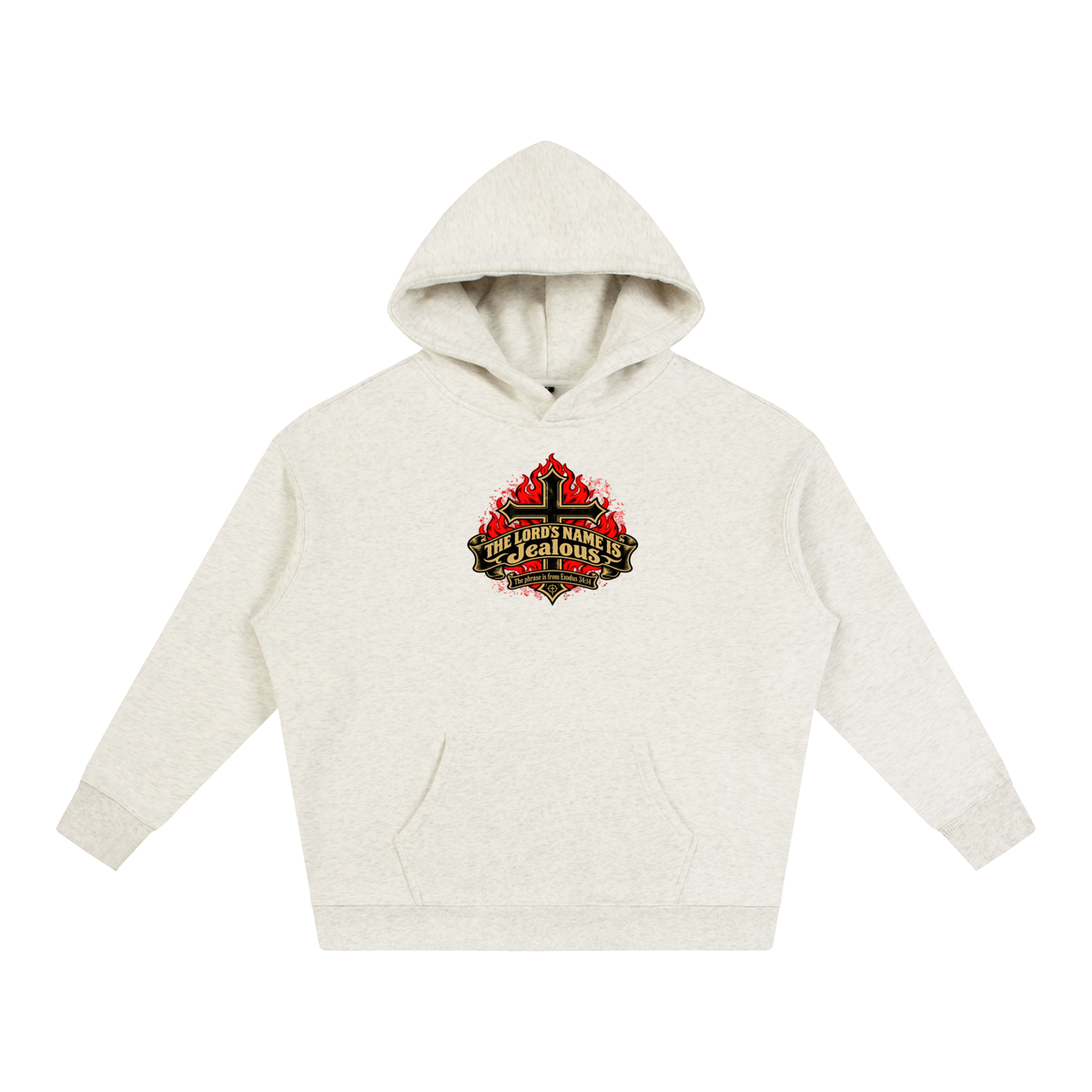 THE LORD'S NAME IS Jealous The phrase is from Exodus 34:14 Hoodie