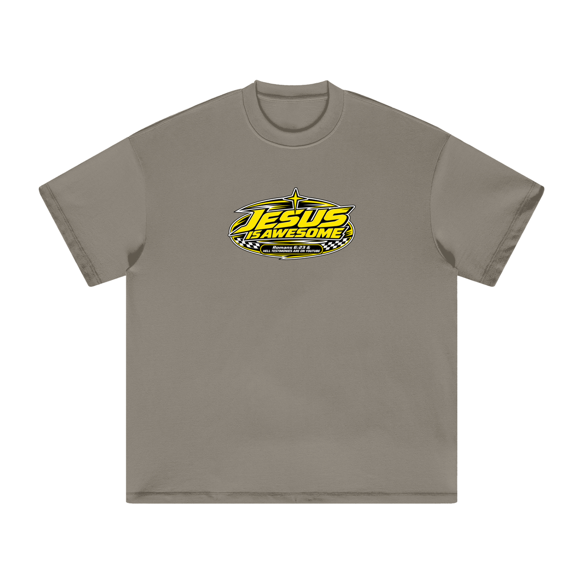 JESUS IS AWESOME ROMANS 6:23 & HELL TESTIMONIES ARE ON YOUTUBE T-Shirt