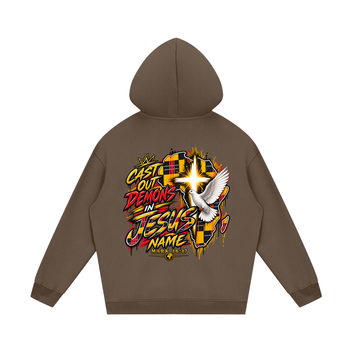 Jesus is Lord and cast out demons in Jesus Name Hoodie
