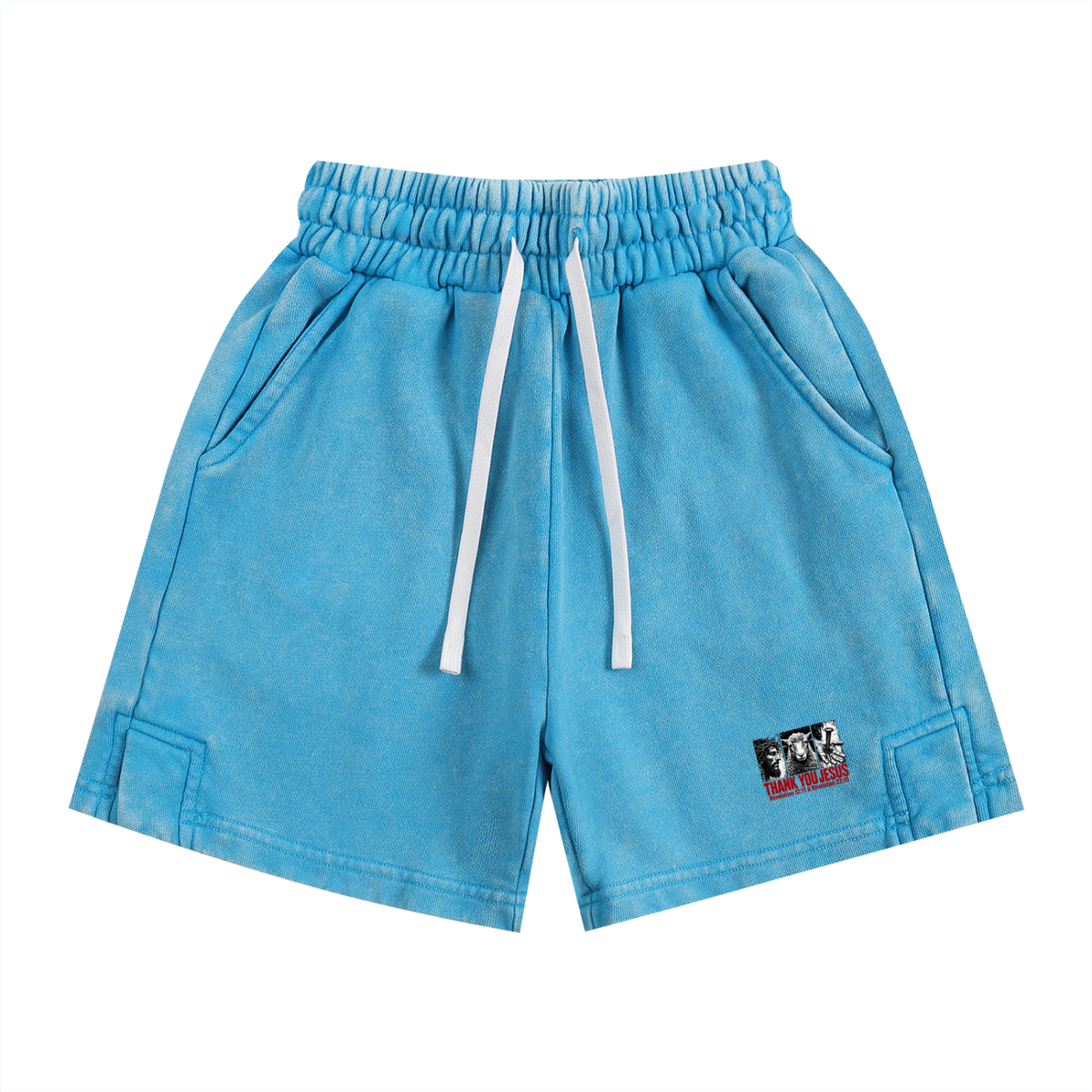 Jesus is Lord Jesus is Lord Romans 10:9 Kids' Shorts