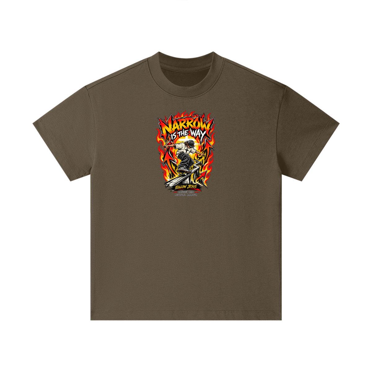 NARROW IS THE WAY Kids T-Shirt