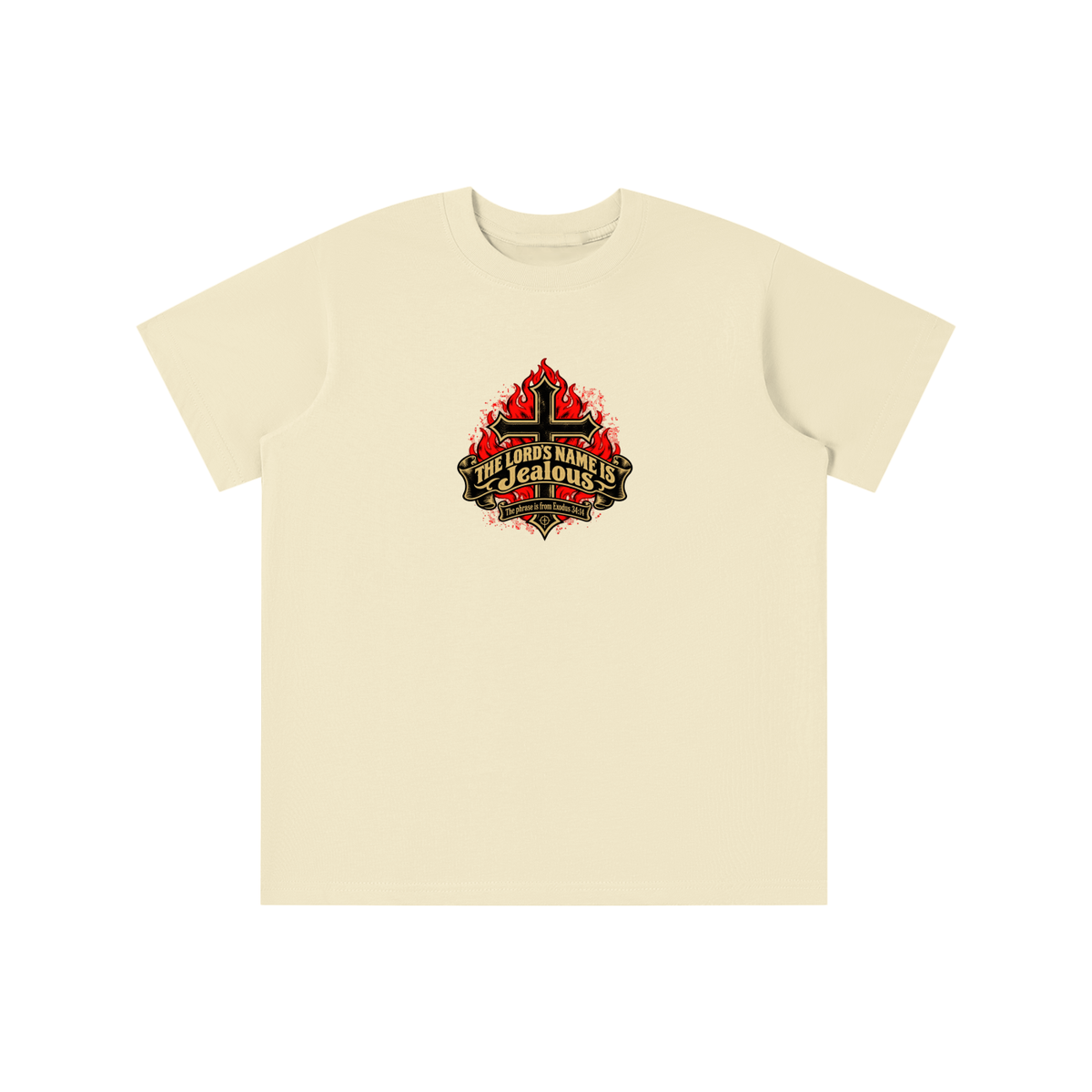 THE LORD'S NAME IS Jealous The phrase is from Exodus 34:14 youth T-shirt