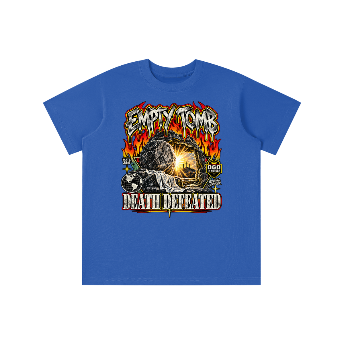 EMPTY TOMB DEATH DEFEATED youth' T-shirt