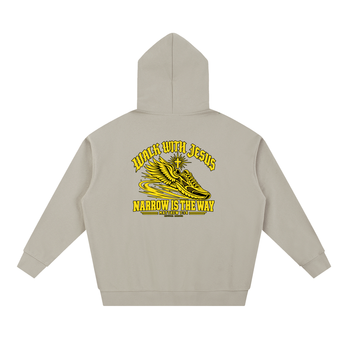WALK WITH JESUS NARROW IS THE WAY - MATTHEW 7:14 - REVIVAL ARMOUR Hoodie
