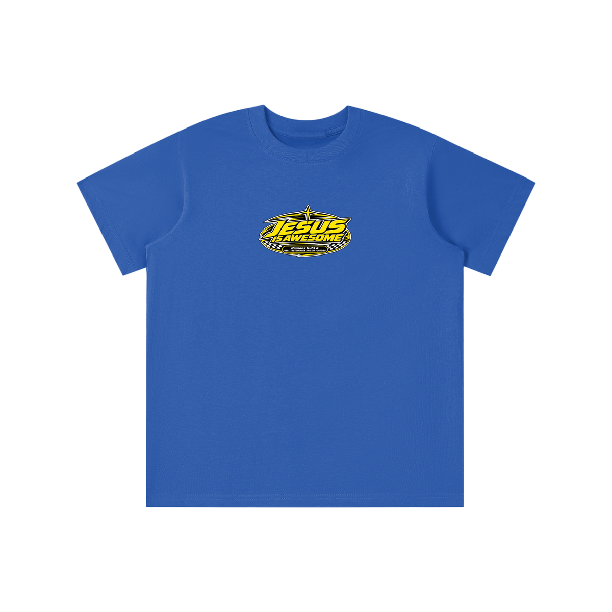 JESUS IS AWESOME ROMANS 6:23 & HELL TESTIMONIES ARE ON YOUTUBE youth T-shirt