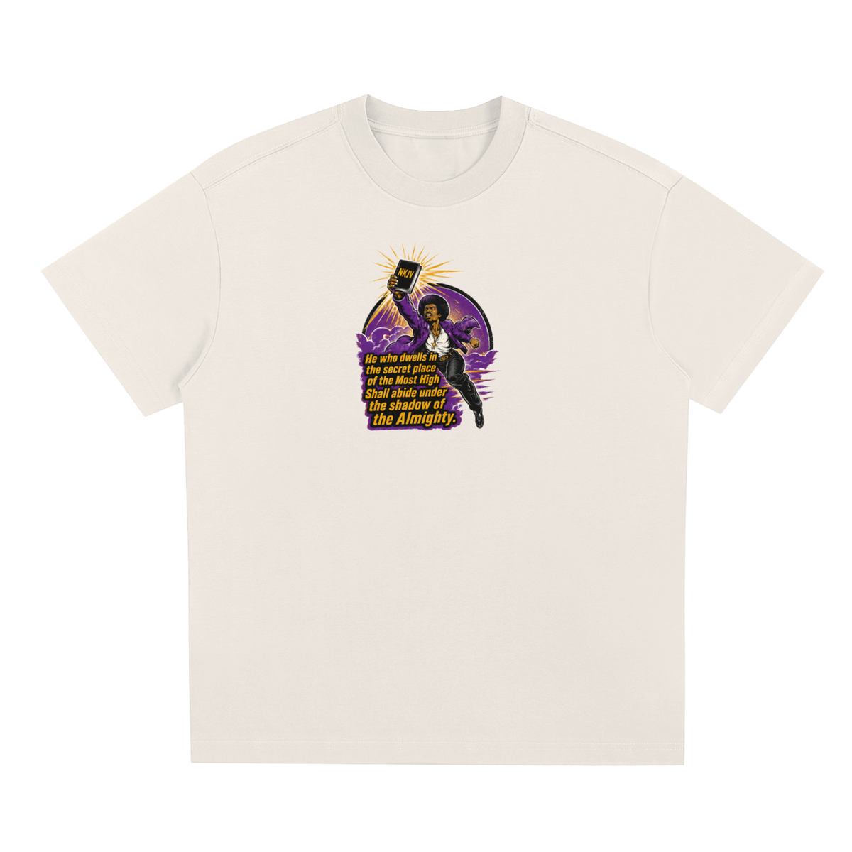 NKJV Psalms 91:1 T-Shirt