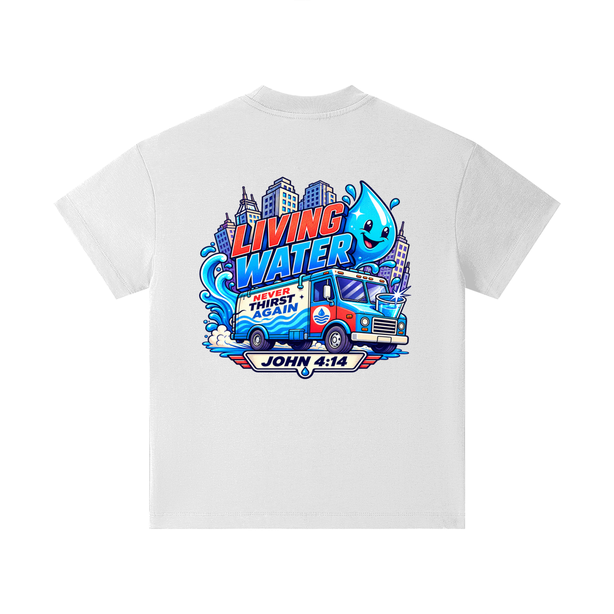 Living Water Never Thirst again Kids T-Shirt