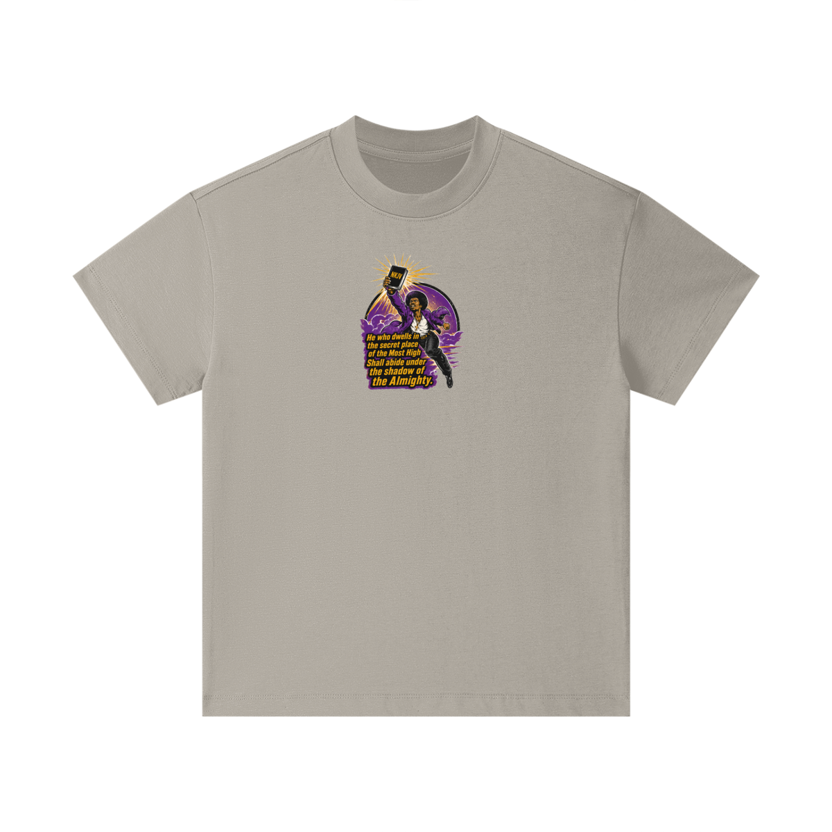 NKJV Psalms 91:1 Kids T-Shirt