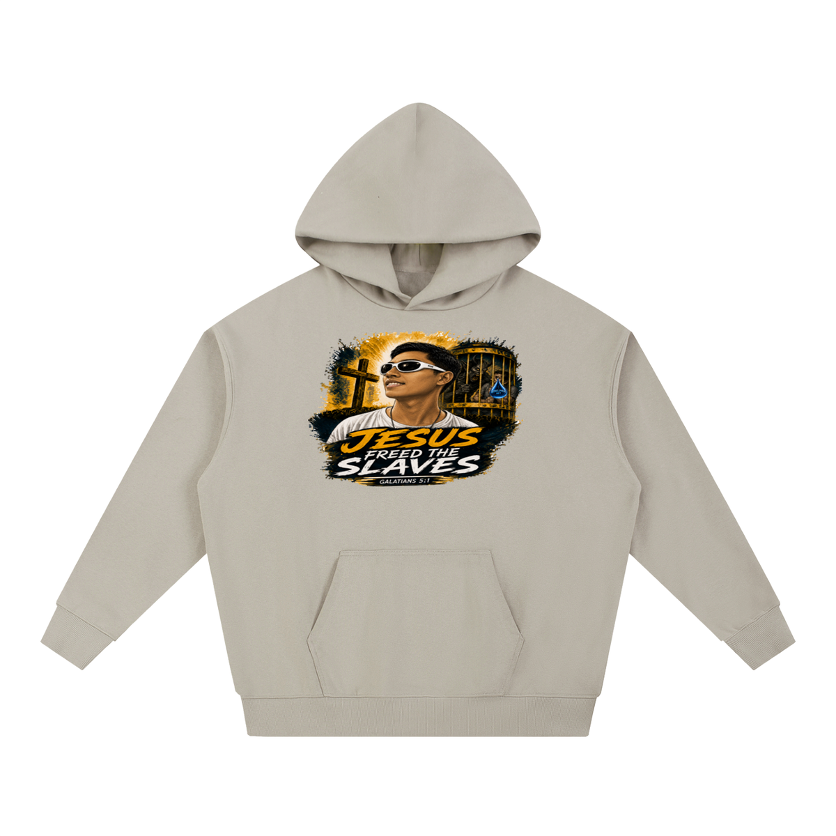 Jesus freed the slaves Hoodie
