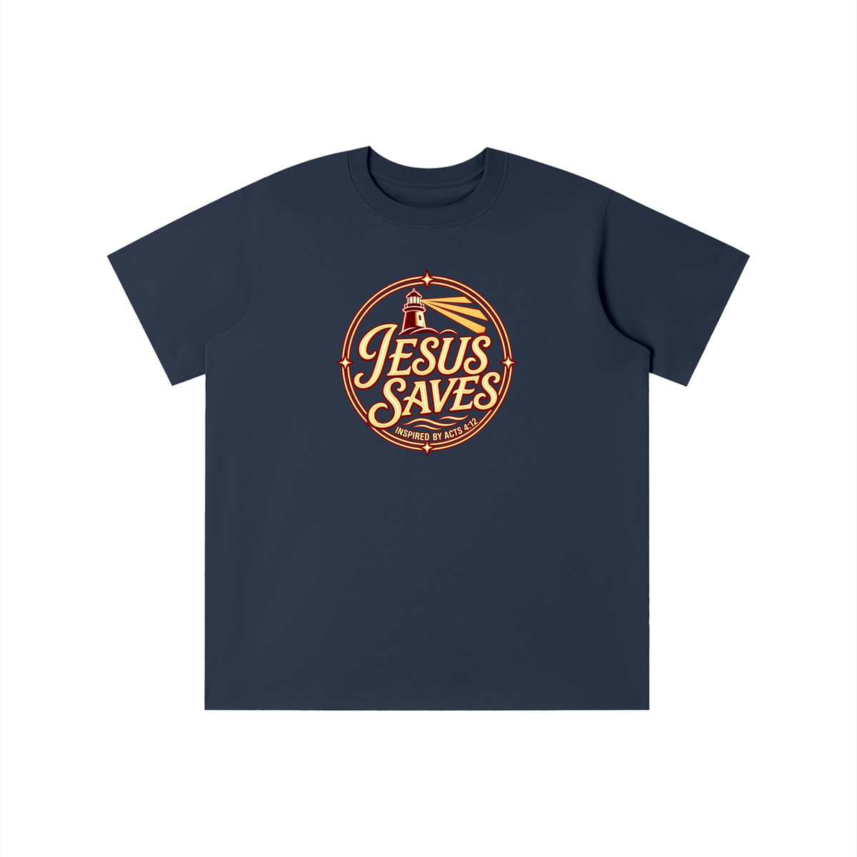 JESUS SAVES INSPIRED BY ACTS 4:12 youth T-shirt