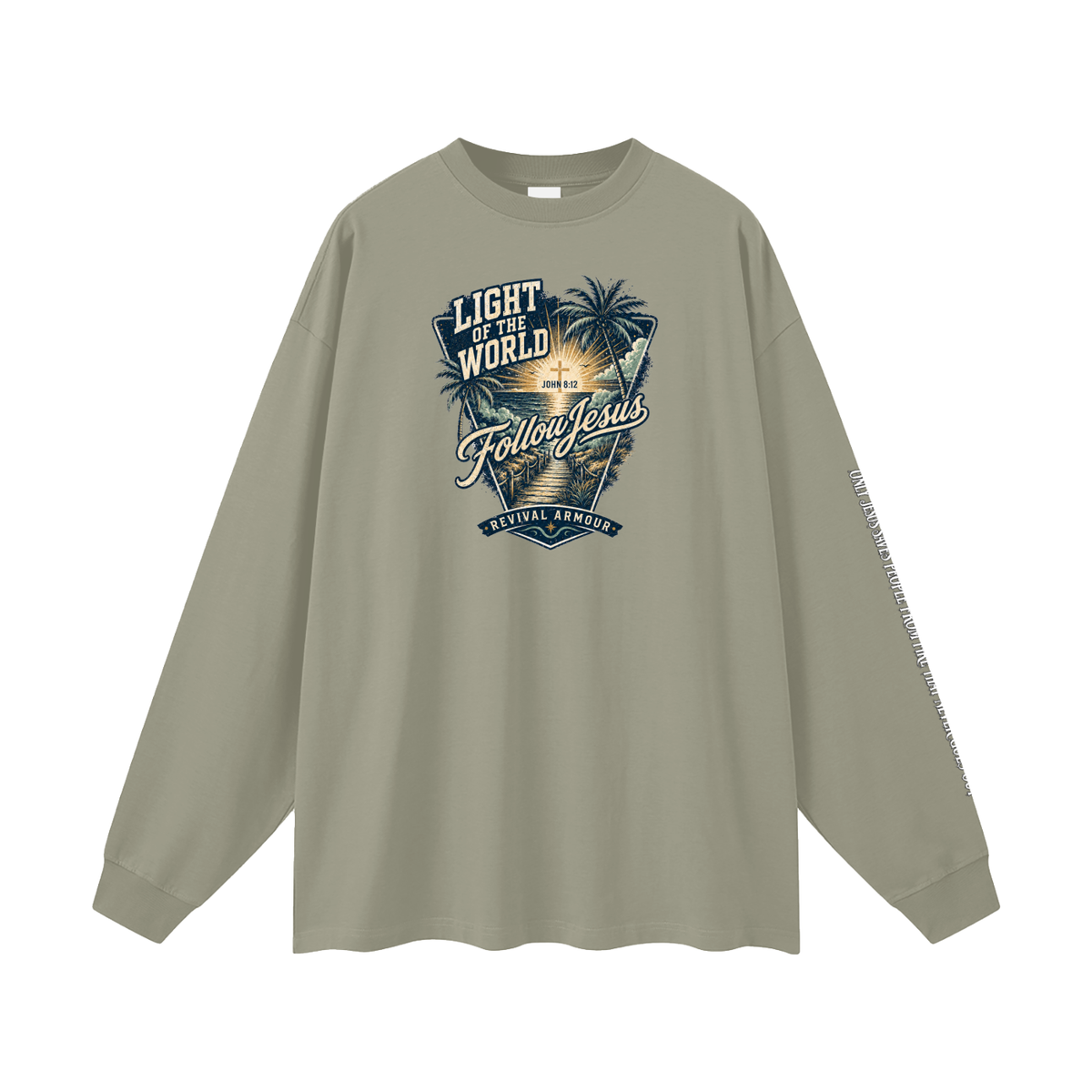 Oversized Unisex Long Sleeve T-Shirt
