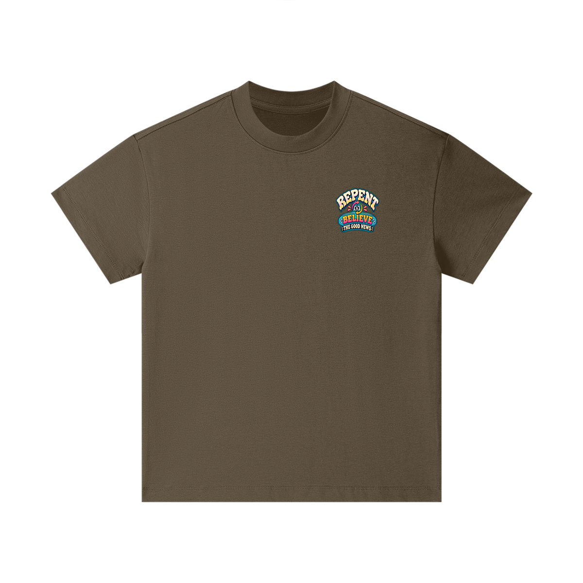 DON'T PANIC HISPANIC JESUS DIED FOR OUR SINS . 1 CORTHIANS 15:1-4 Kids T-Shirt