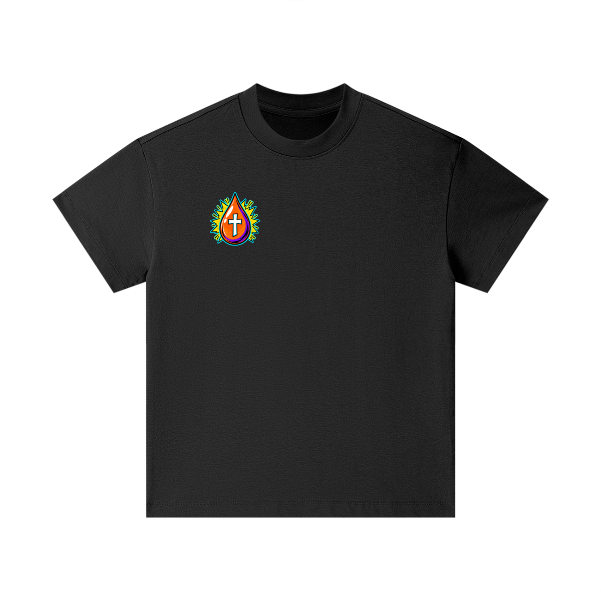 JESUS DIED ONCE BACKED UP BY Romans 6:9-10 Kids T-Shirt