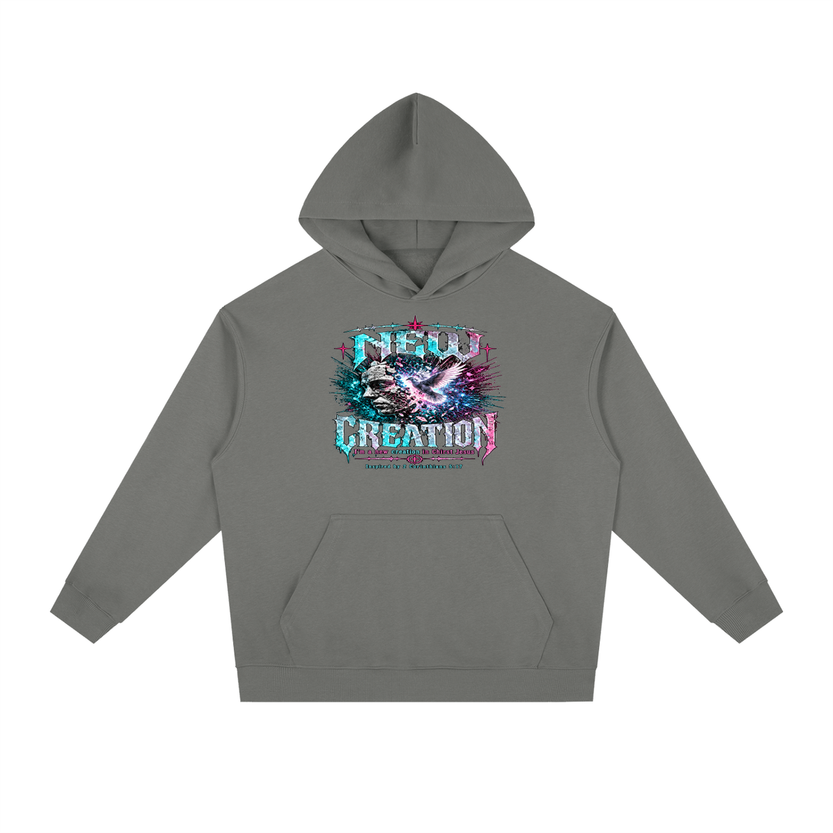NEW CREATION I'm a new creation in Chirst Jesus Inspired by 2 Corinthians 5:17 Hoodie