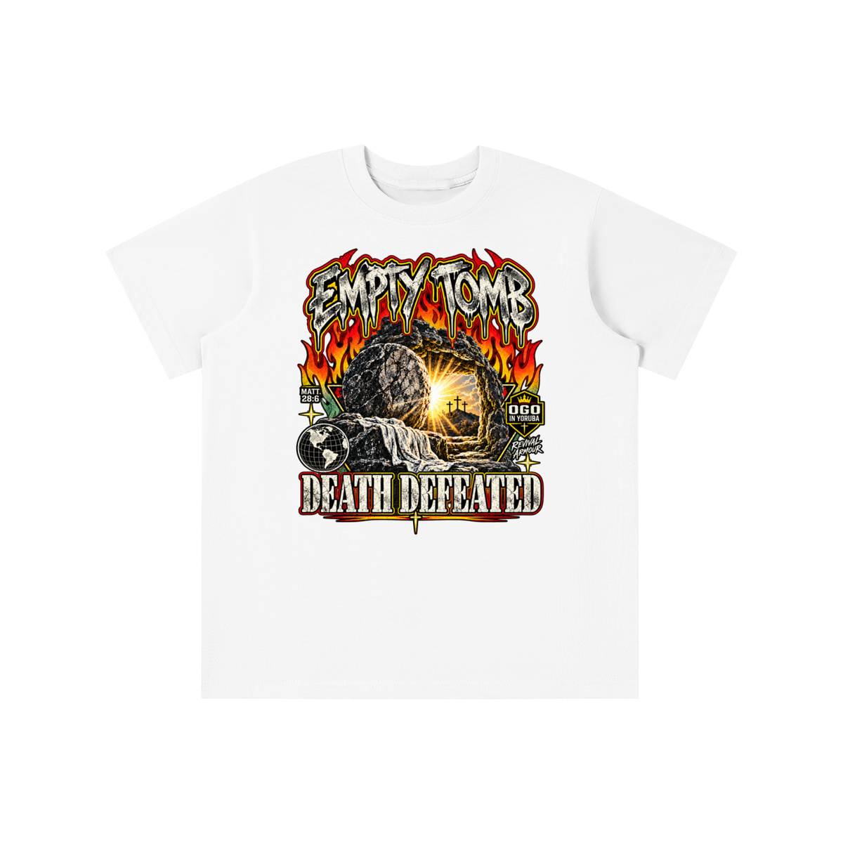 EMPTY TOMB DEATH DEFEATED youth' T-shirt