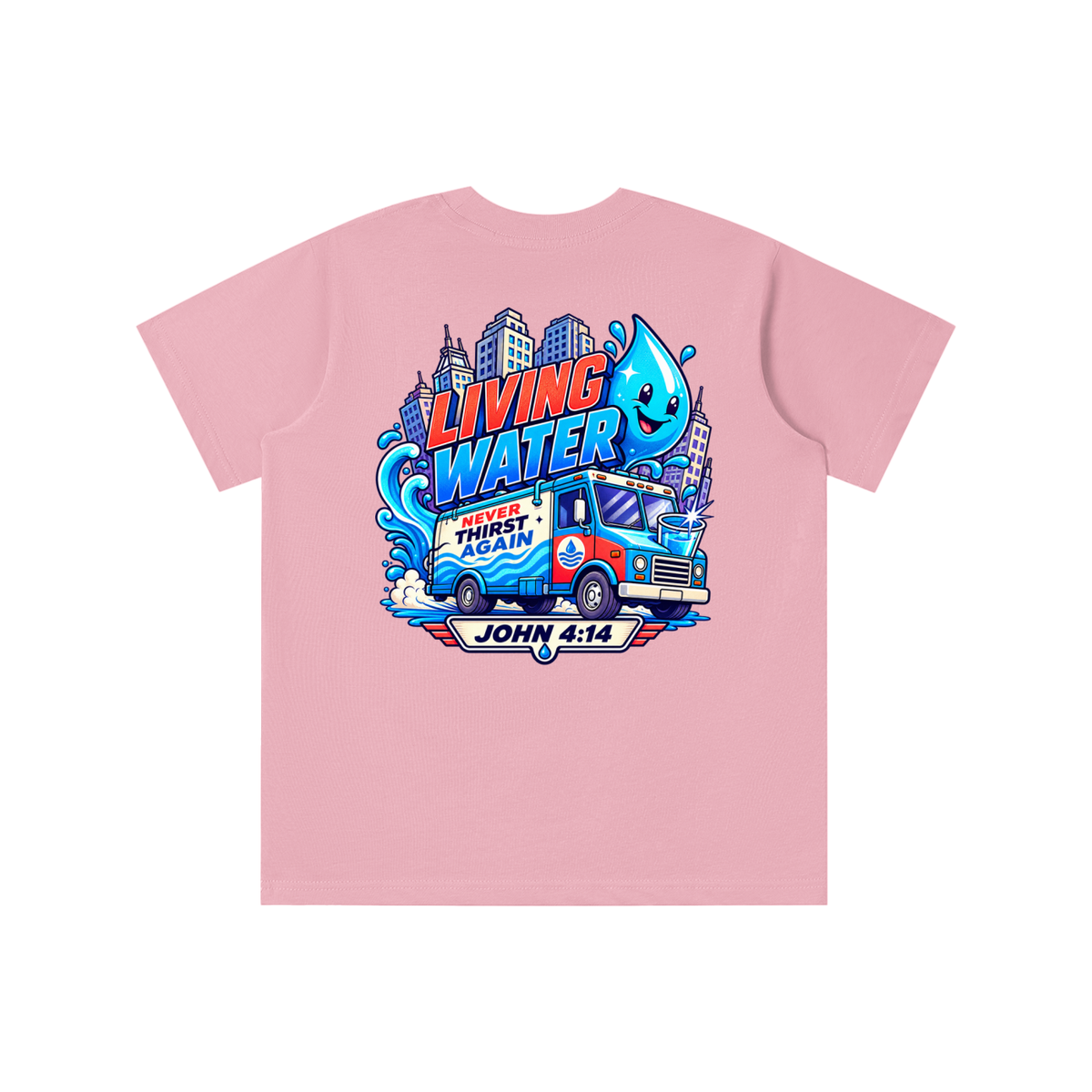 Living Water Never Thirst again youth T-shirt