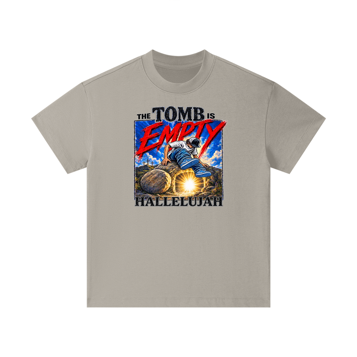 THE TOMB IS EMPTY HALLELUJAH Kids T-Shirt