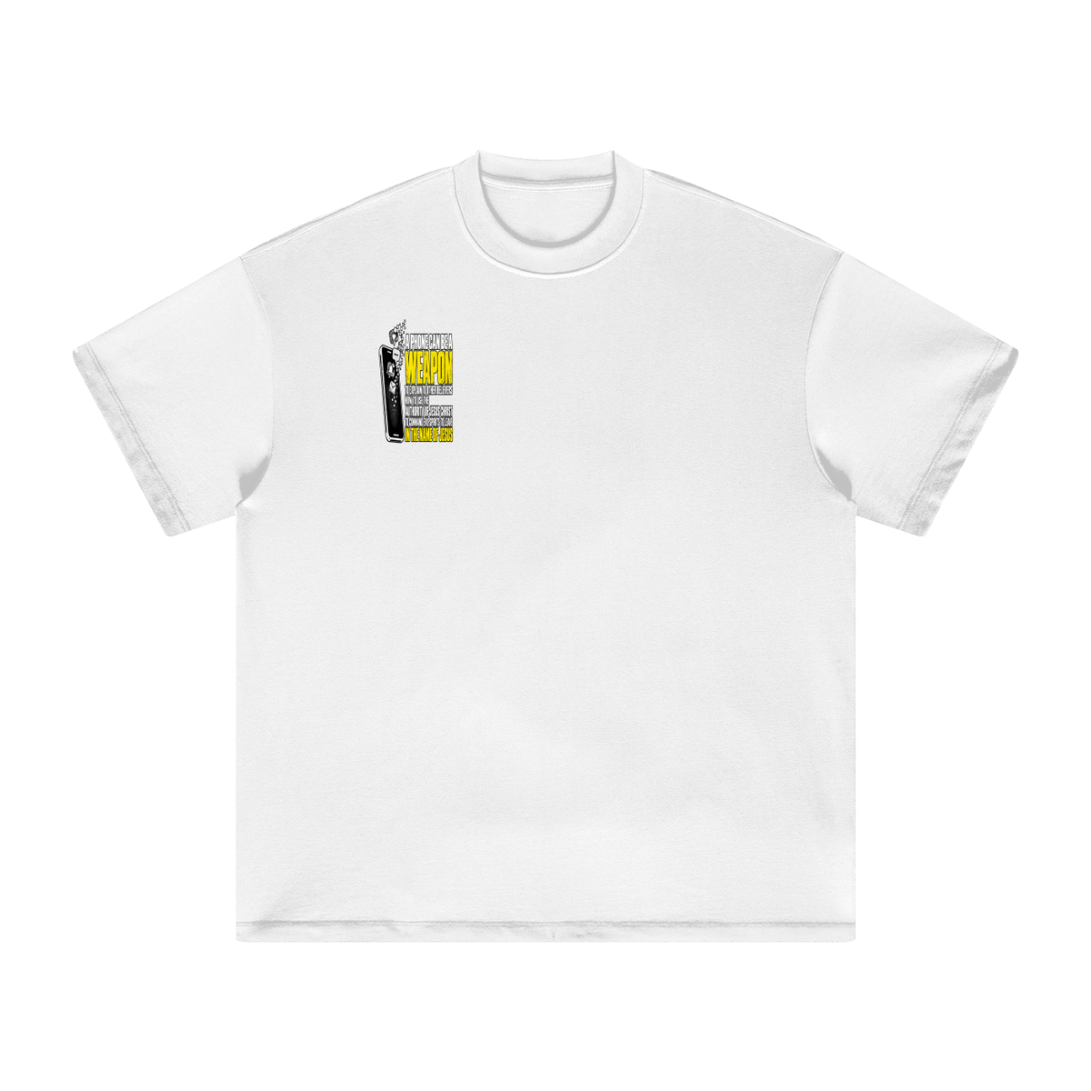 A PHONE CAN BE A WEAPON TO EXPLAIN TO OTHER BELIEVERS HOW TO US THE AUTHORITY OF JESUS CHRIST TO COMMAND EVIL SPIRITS TO IN THE NAME JESUS T-Shirt