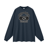 may Grace roll with you JESUS DIED FOR OUR SINS AND WE SHOULD REPENT ALSO Long Sleeve T-Shirt