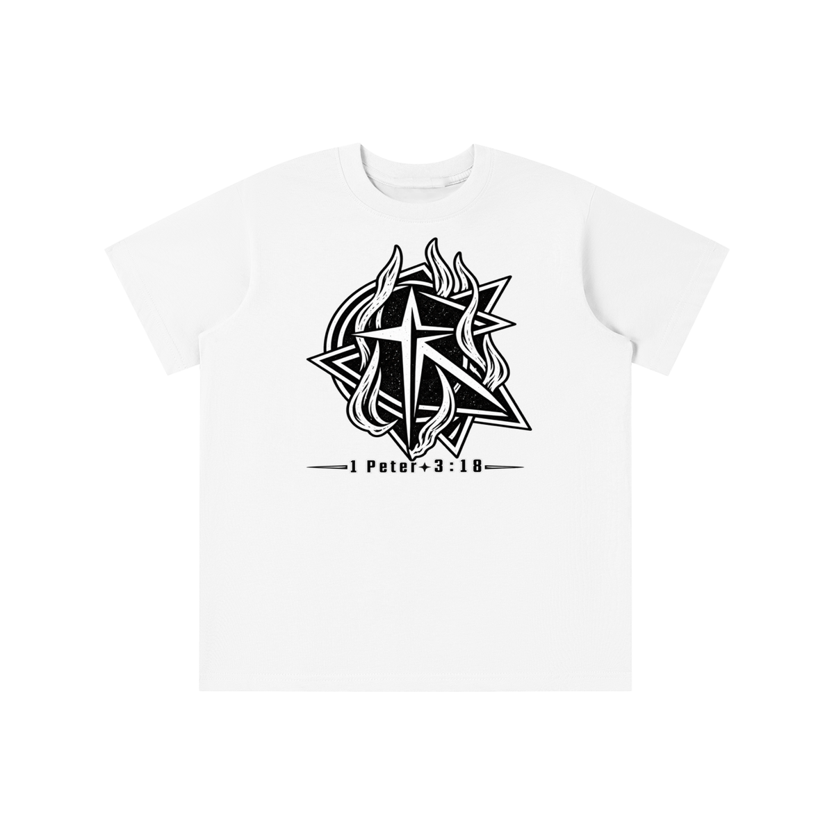 1 Peter 3:18 youth T-shirt
