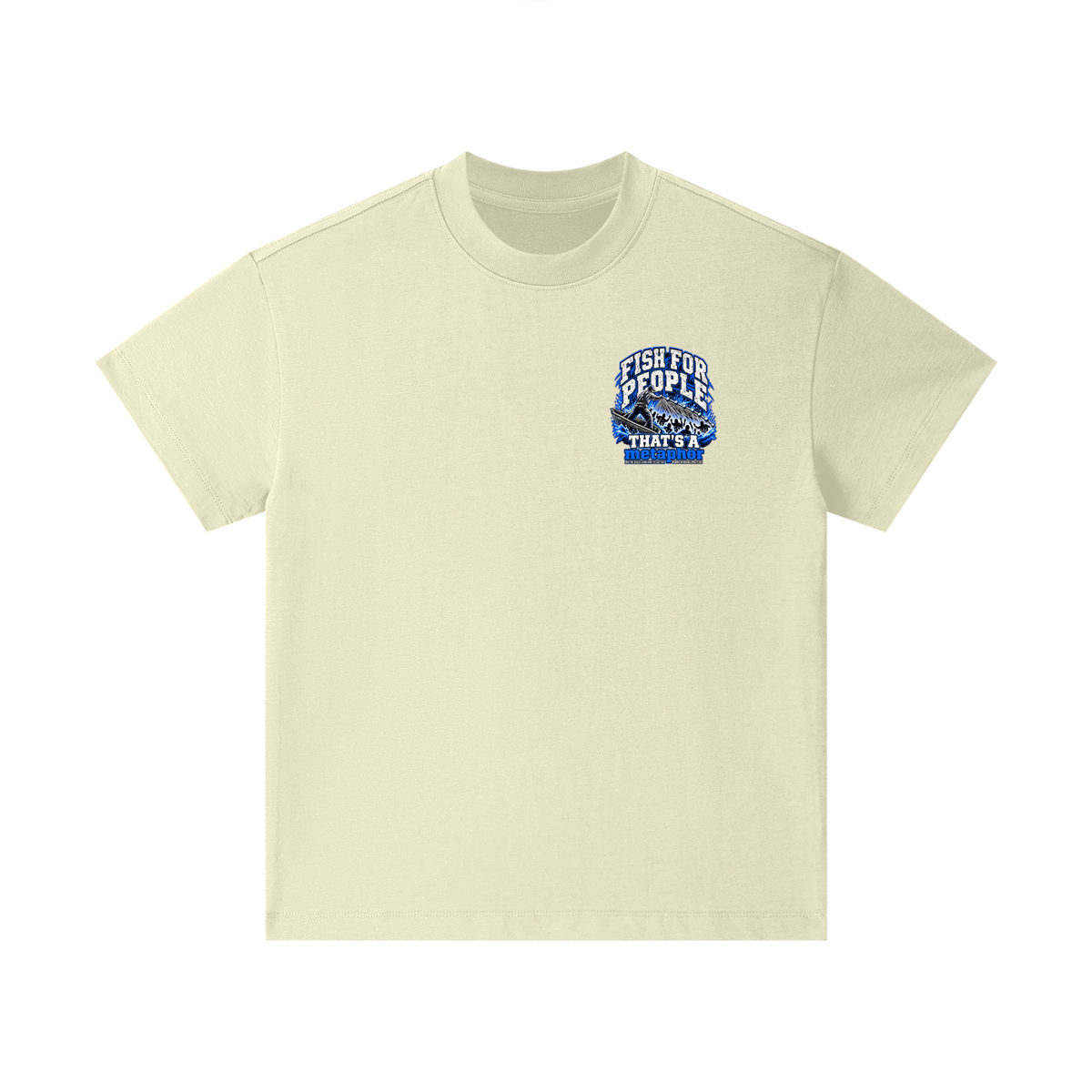 FISH FOR PEOPLE THAT'S A metaphor AND YOU COULD LEARN HOW TO CAST OUT DEMONS ON MICHAELJPHELPS.COM Kids T-Shirt
