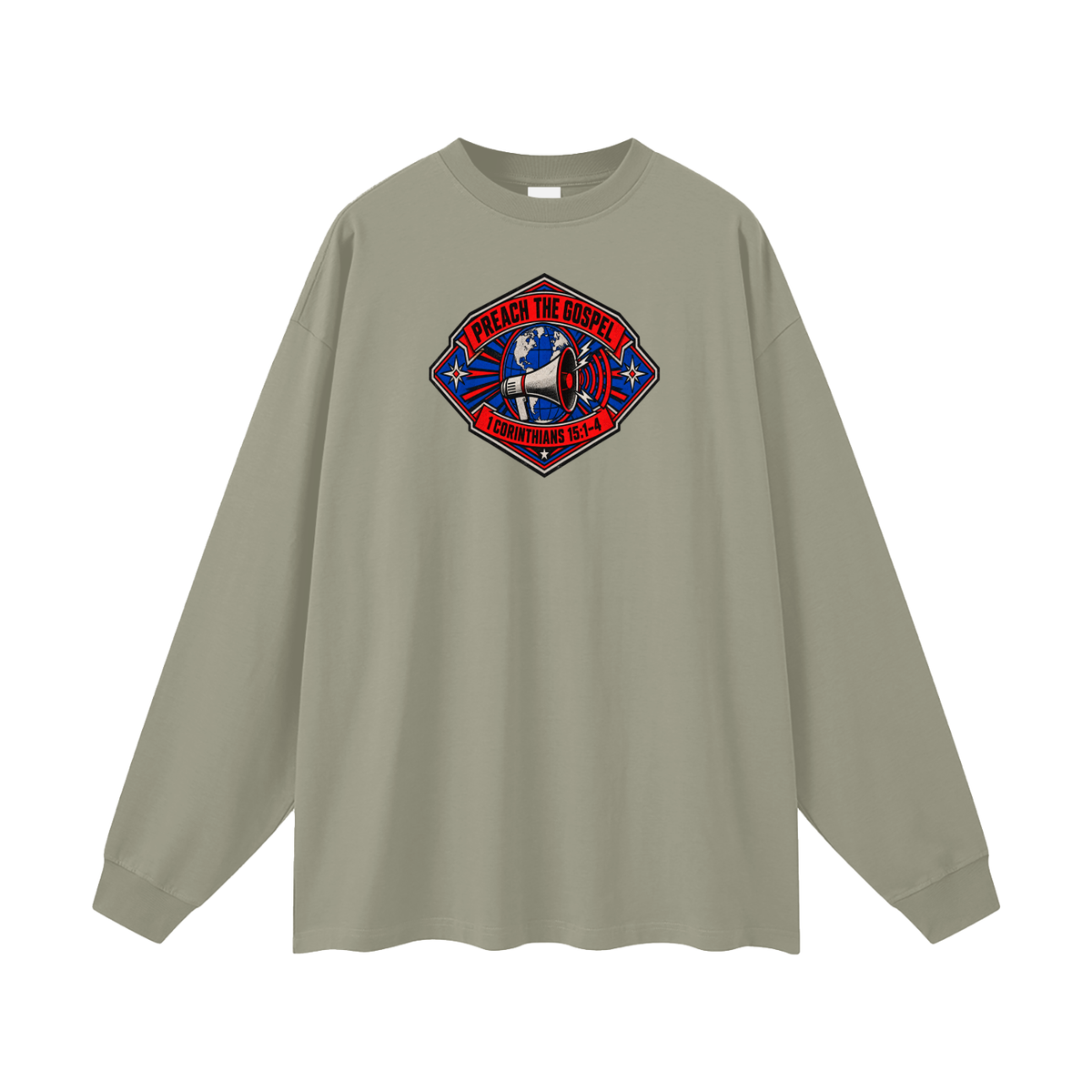 PREACH THE GOSPEL Long Sleeve T-Shirt
