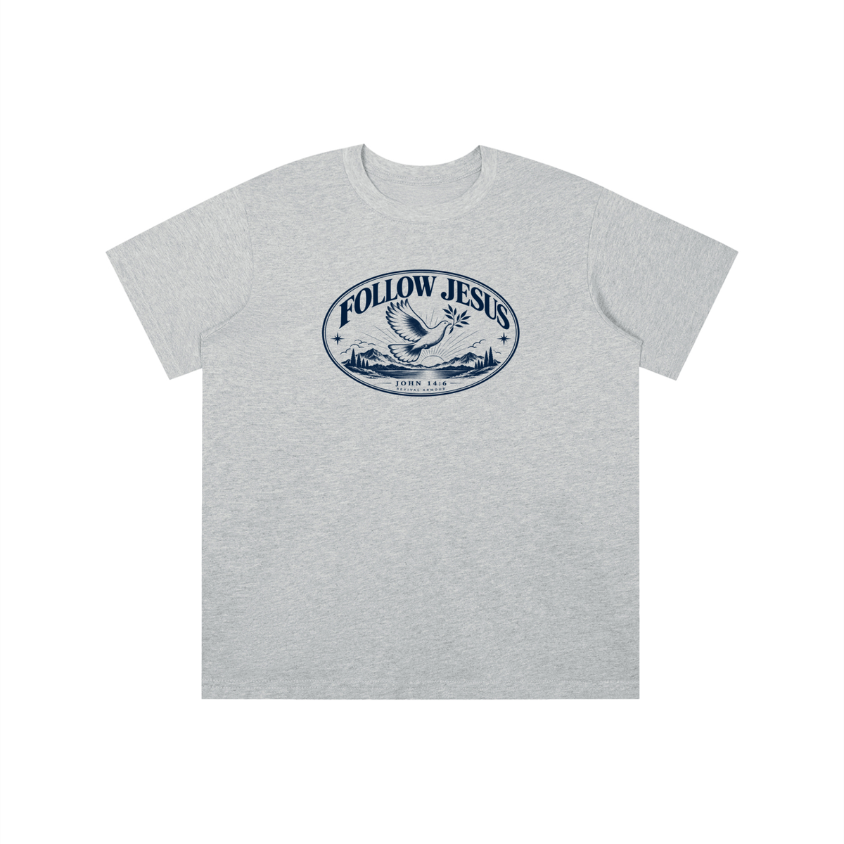 FOLLOW JESUS - JOHN 14:6 - REVIVAL ARMOUR youth T-shirt