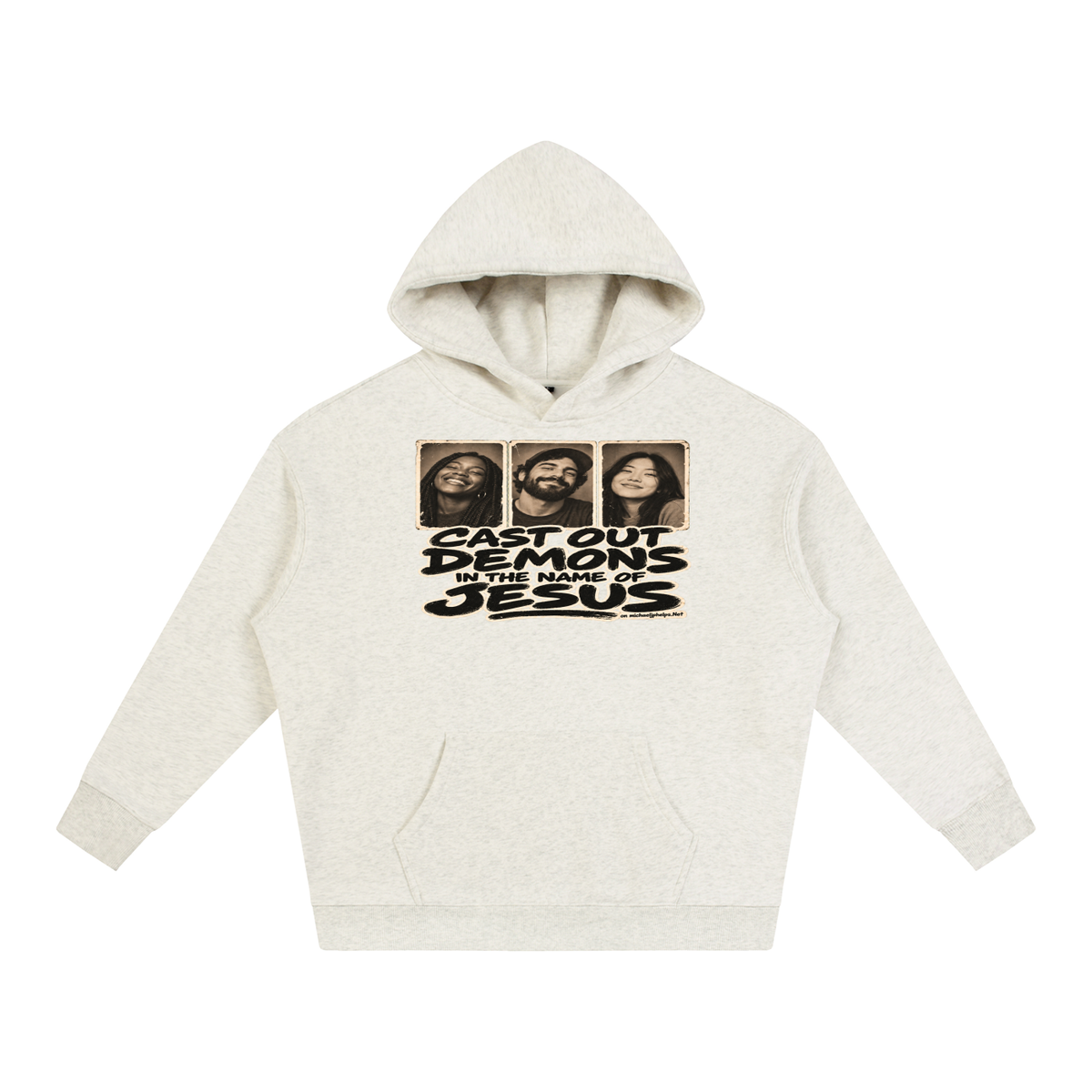 Cast out demons in the name of Jesus on Michaeljphelps.Net Hoodie