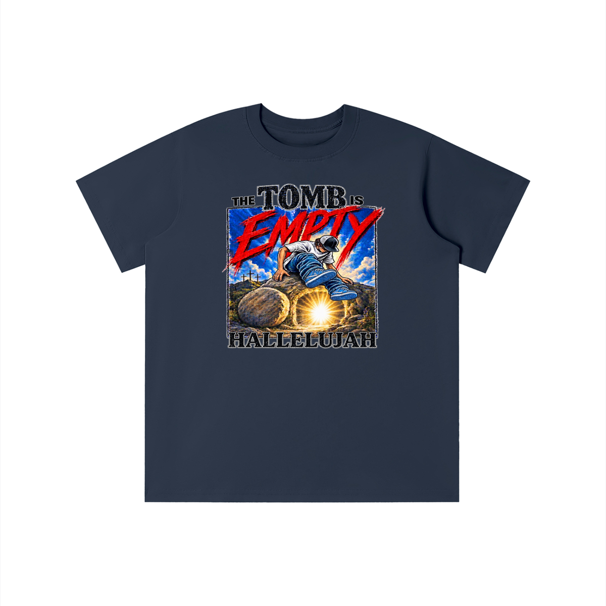 THE TOMB IS EMPTY HALLELUJAH youth T-shirt