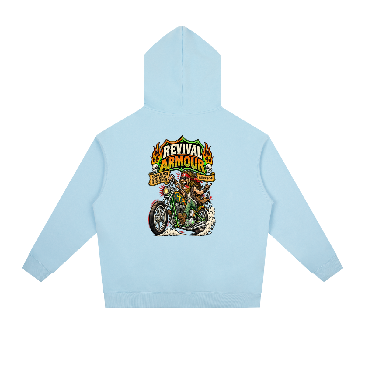 JESUS SAVES REVIVAL ARMOUR SEND A DEMON TO THE DESERT IN THE NAME OF JESUS Hoodie