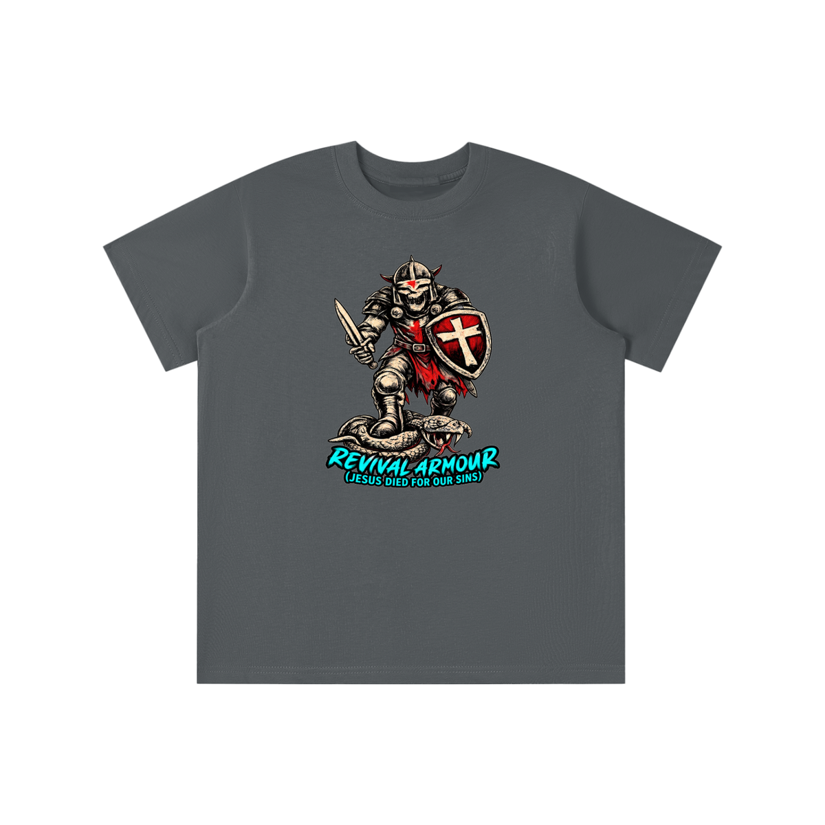 REVIVAL ARMOUR (JESUS DIED FOR OUR SINS) youth T-shirt
