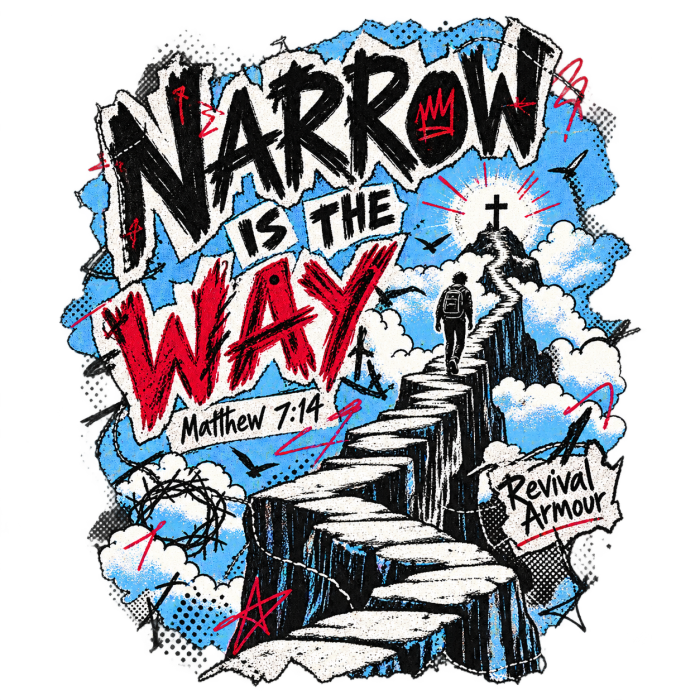 NARROW IS THE WAY [MATTHEW 7:14] Revival Armour Sweatpants