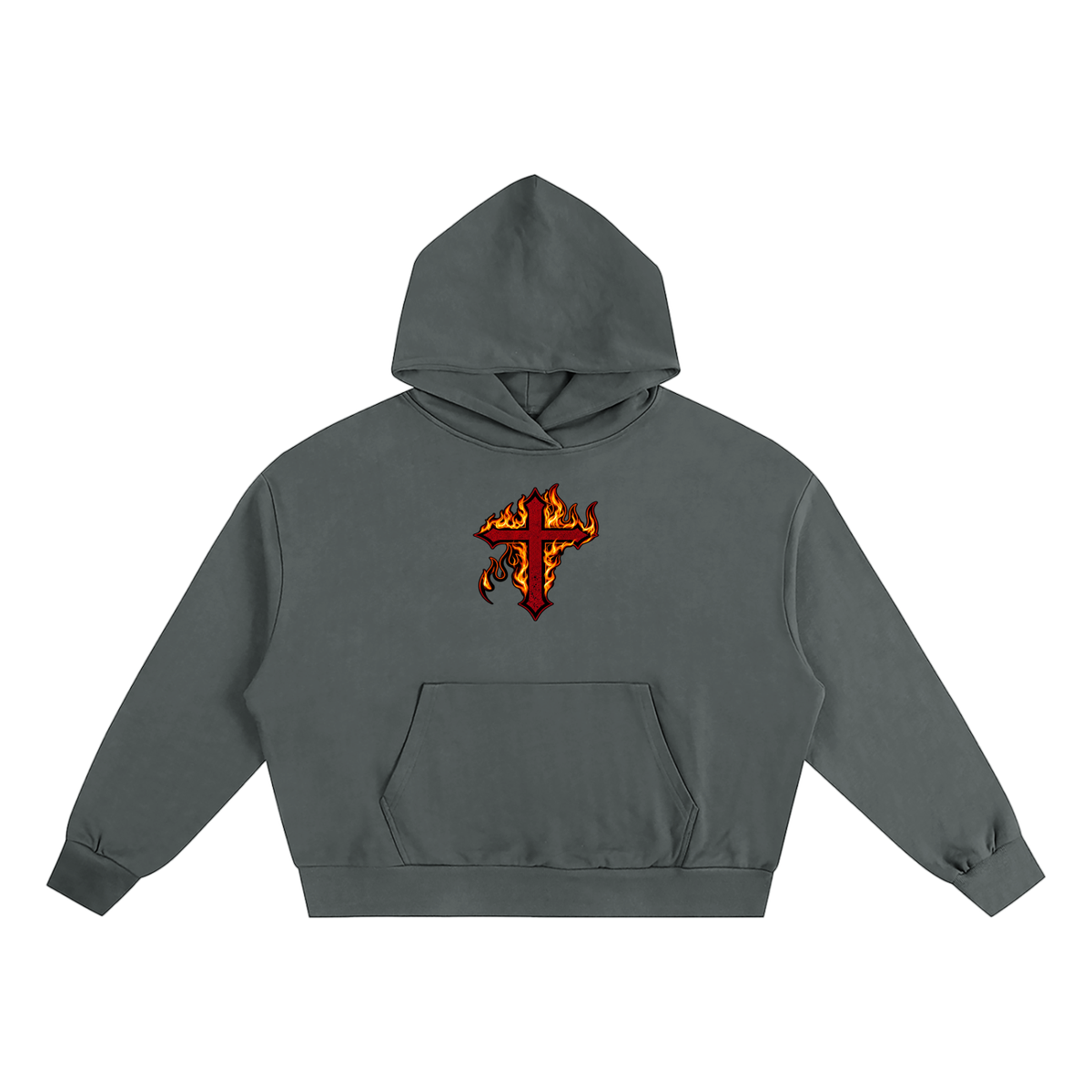 EARTHLY RUST & FIRE HEAVEN & HELL ARE REAL PLACES Hoodie