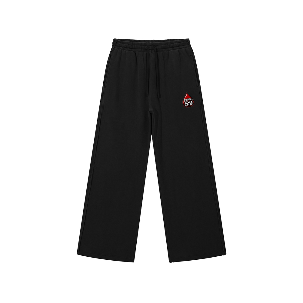 Romans 5:9 blood emoji Sweatpants