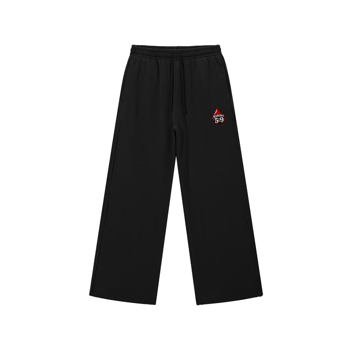 Romans 5:9 blood emoji Sweatpants