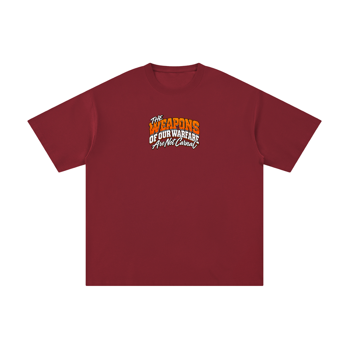 THE WEAPONS OF OUR WARFARE ARE NOT CARNAL HE IS COMMANDING EVIL SPIRITS TO LEAVE IN THE NAME OF JESUS - LUKE 10:19 - T-Shirt