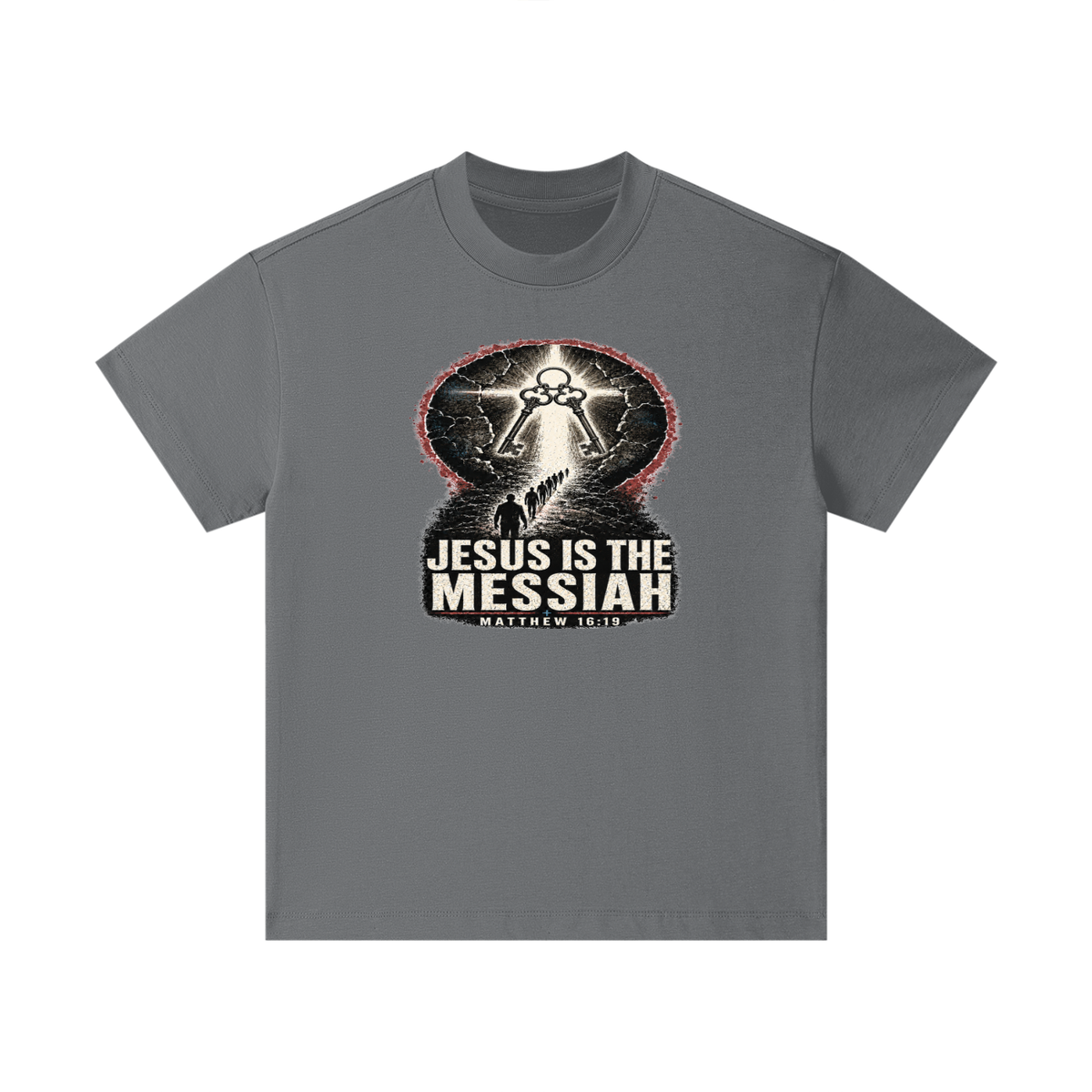 JESUS IS THE MESSIAH + MATTHEW 16:19 Kids T-Shirt