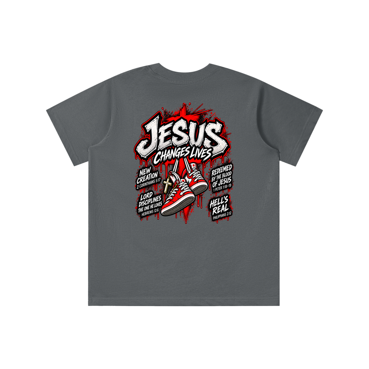 JESUS CHANGES LIVES youth T-shirt
