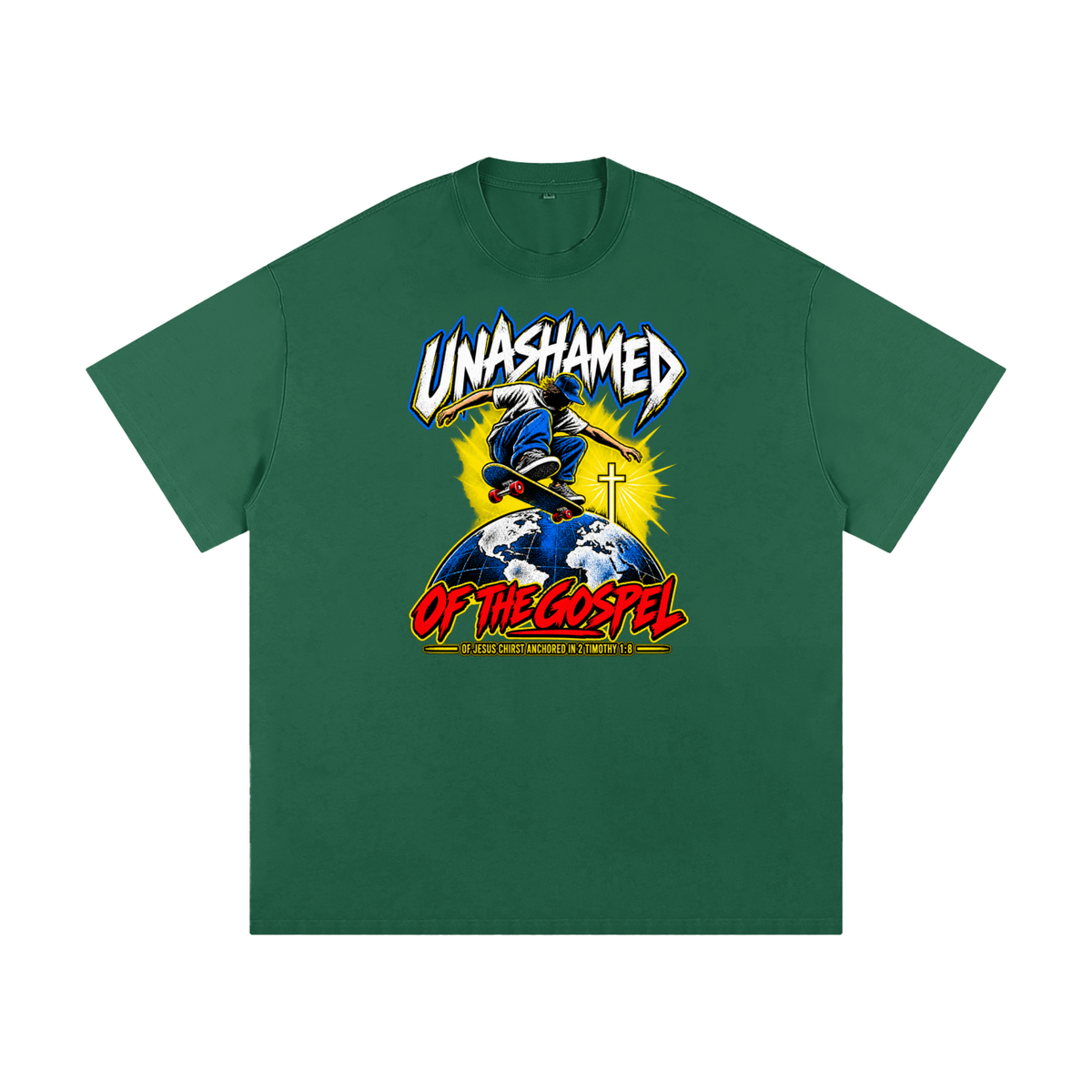 UNASHAMED OF THE GOPEL OF JESUS CHIRST ANCHORED IN 2 TIMOTHY 1:8 T-Shirt