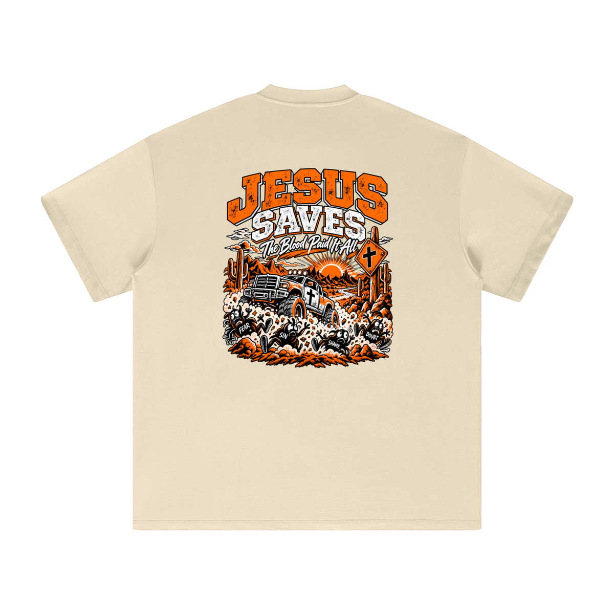 JESUS DIED FOR FOR OUR SINS THAT'S THE GOOD NEWS 1 CORTHIANS 15:1-4 JESUS SAVES THE BLOOD PAID IT ALL T-Shirt