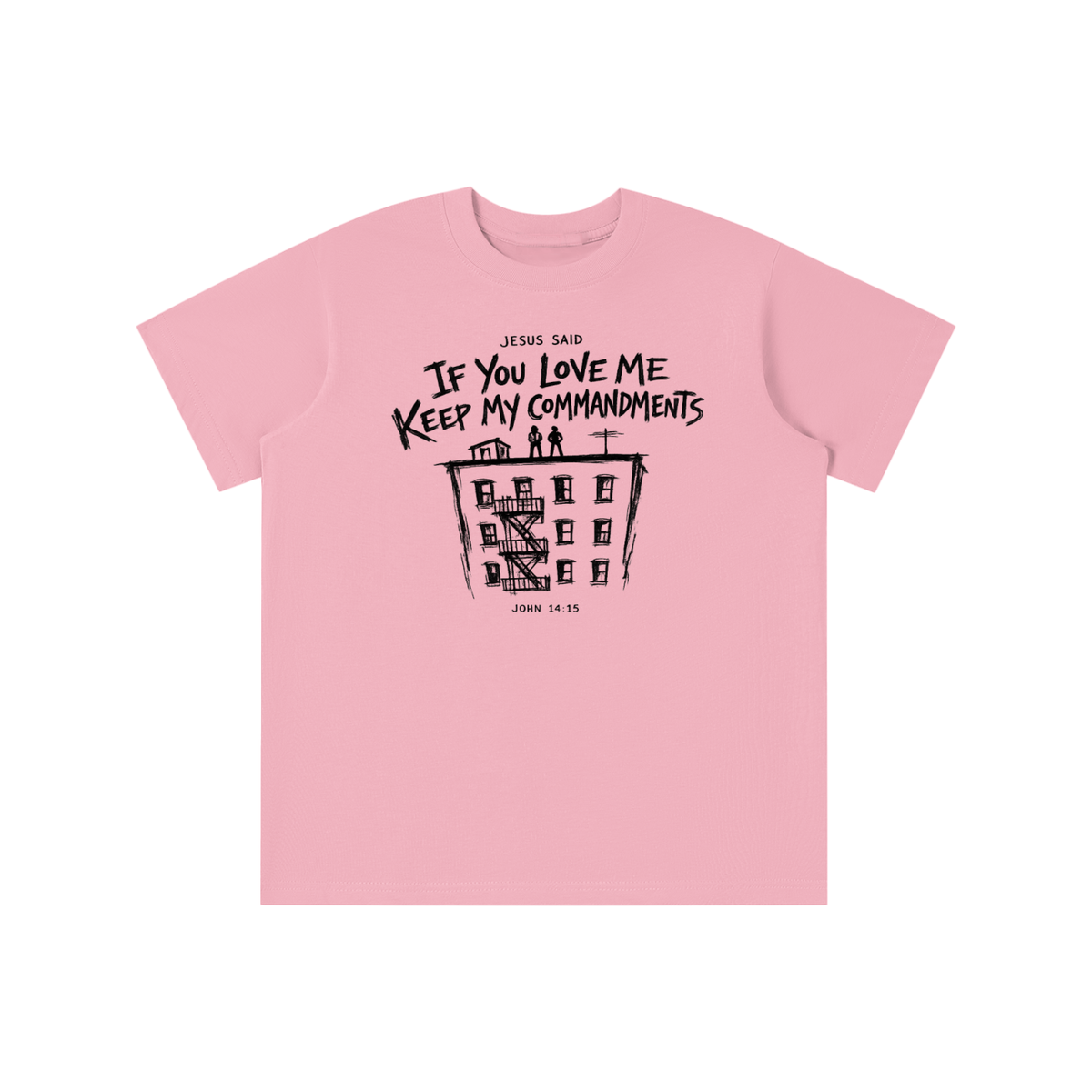 JOHN 14:15 NIV youth T-shirt