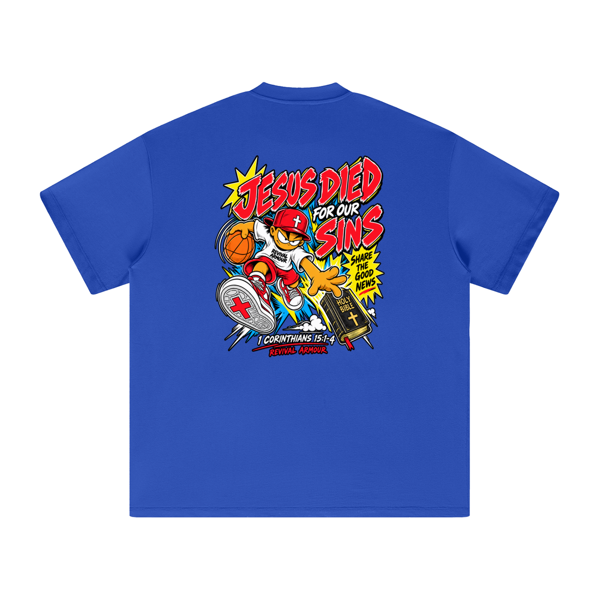 REVIVAL EST. 2026 ARMOUR JESUS DIED FOR OUR SINS T-Shirt
