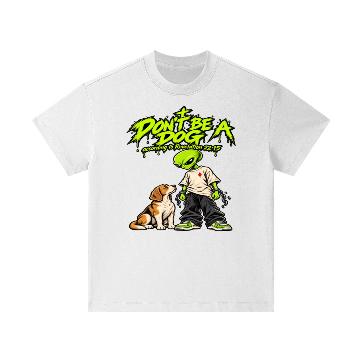 DON'T BE A DOG according to Revelation 22:15 Kids T-Shirt