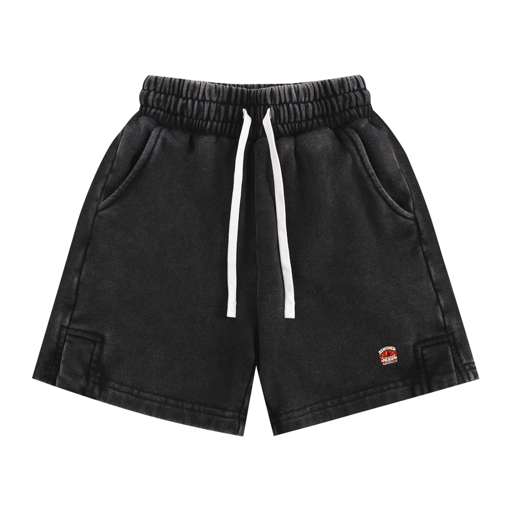 REDEEMED BY THE BLOOD OF JESUS ACCORDING TO EPHESIANS 1:7 Kids' Shorts