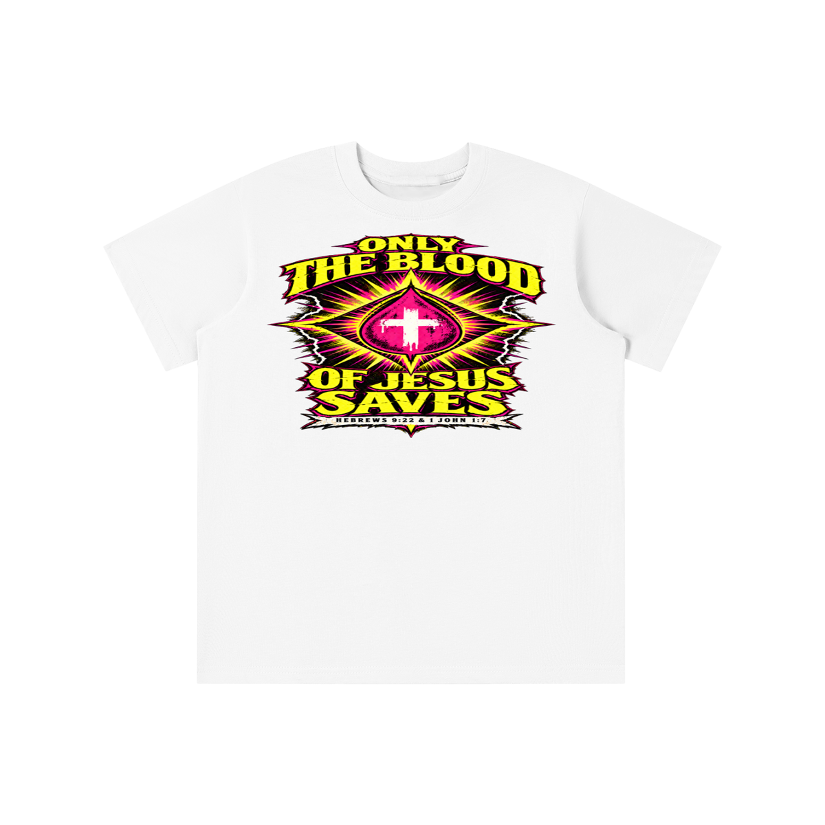 Only the blood of Jesus saves youth T-shirt