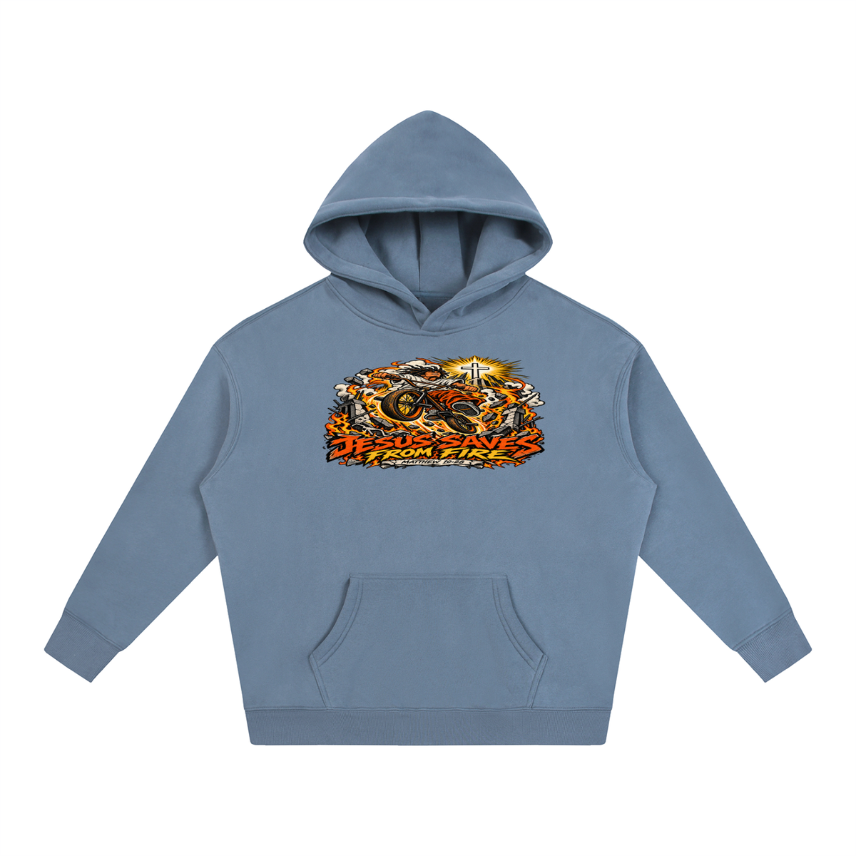 JESUS SAVES FROM FIRE Hoodie