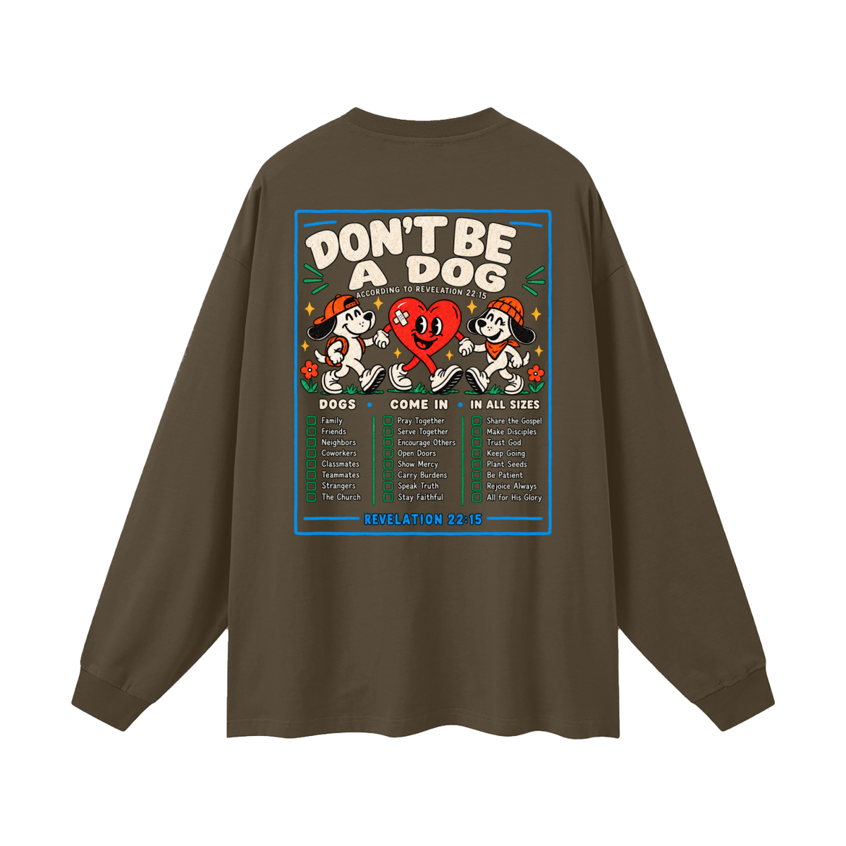 CAST ALL YOUR BURDENS TO JESUS ACCORDING TO Matthew 11:28–30 THO Long Sleeve T-Shirt