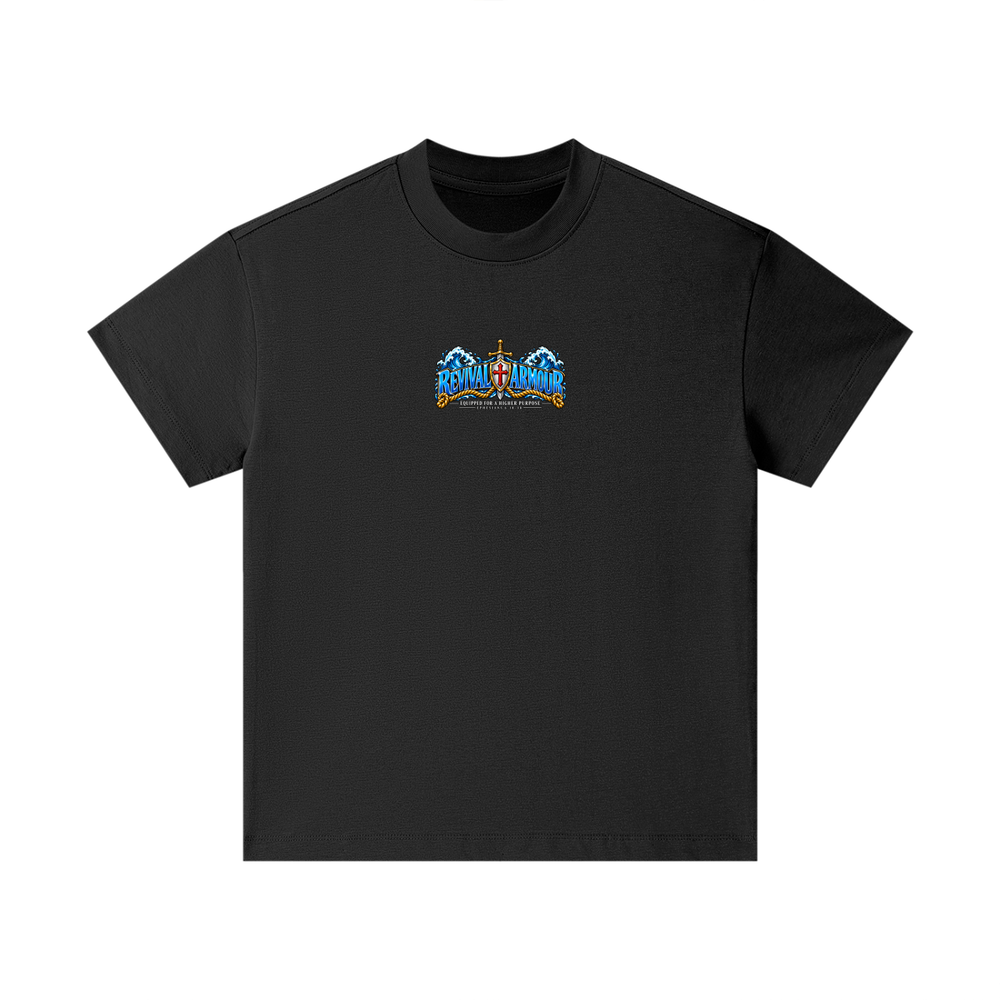 REVIVAL ARMOUR -EQUIPPED FOR A HIGHER PURPOSE- -EPHESIANS 6:10-18- Kids T-Shirt
