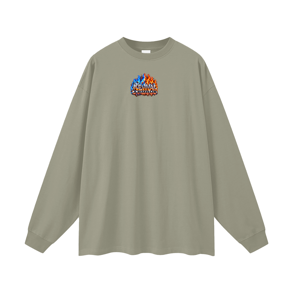 JESUS CAME TO SET THE WORLD ON FIRE AND WISHED IT WAS ALREADY BURNING ACCORDING TO LUKE 12:49 REVIVAL ARMOUR Long Sleeve T-Shirt